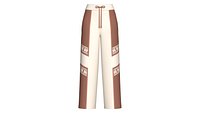 Girls Wide Leg Sweatpants With Side Panels