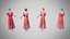 Dress 45 Cerise Red