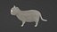 Cat 3D Model Rigged and Animated British Shorthair