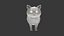 Cat 3D Model Rigged and Animated British Shorthair