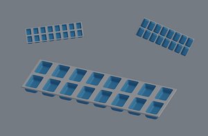 Ice Cube Tray 3D model