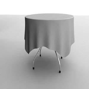 table tableclothes 3d obj