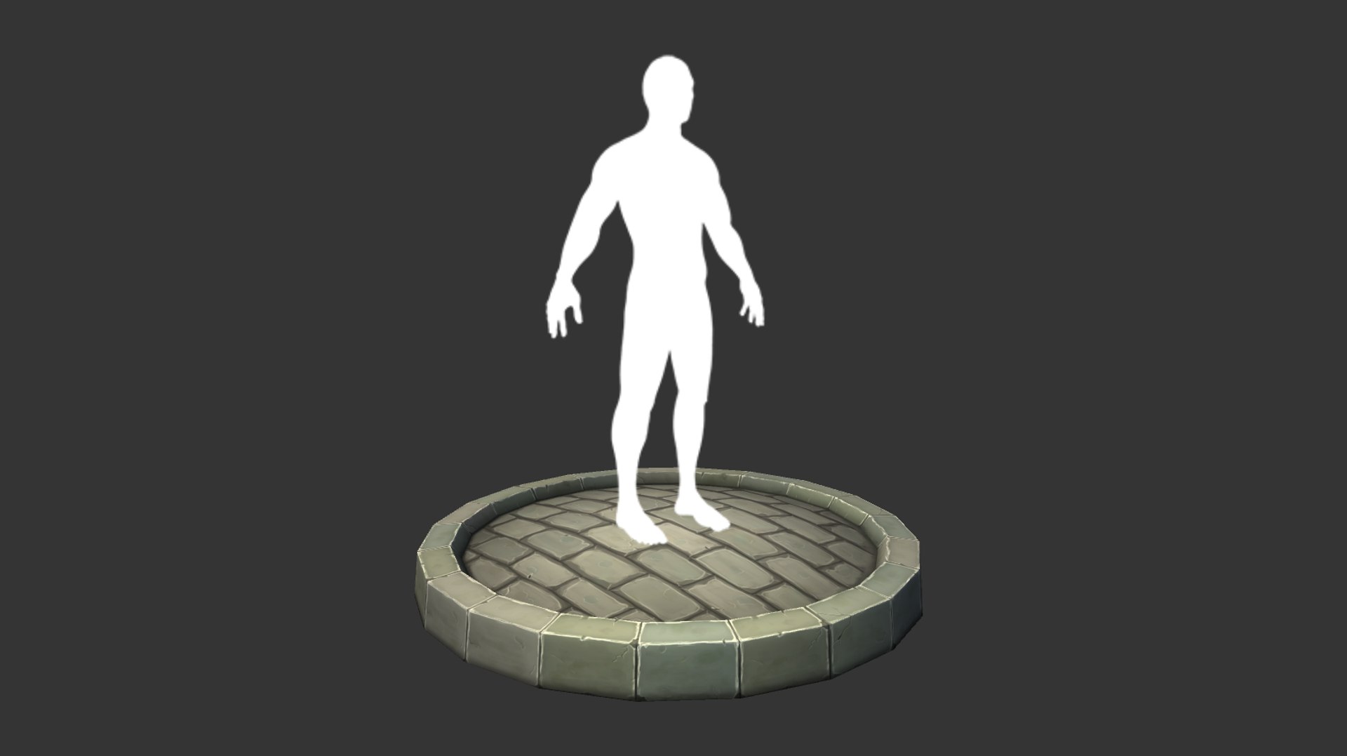 3d Low-poly Turntable Platforms