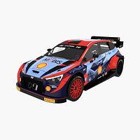 Hyundai i20 N Hybrid Rally Car WRC