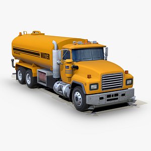 3D model Water truck