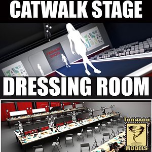 fashion show dressing room
