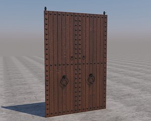 3D traditional moroccan door