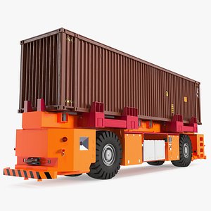 agv generic container cargo model