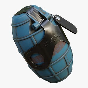3D OD 82SE hand grenade