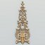 Carved decor vertical 013