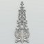 Carved decor vertical 013