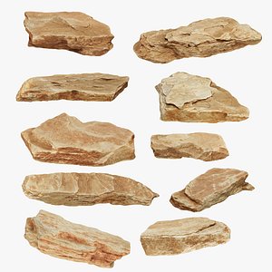 PSscanned stone pack 1 model