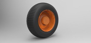 wheel 3D model