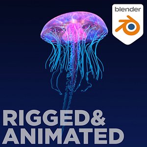 3D Animated Jellyfish