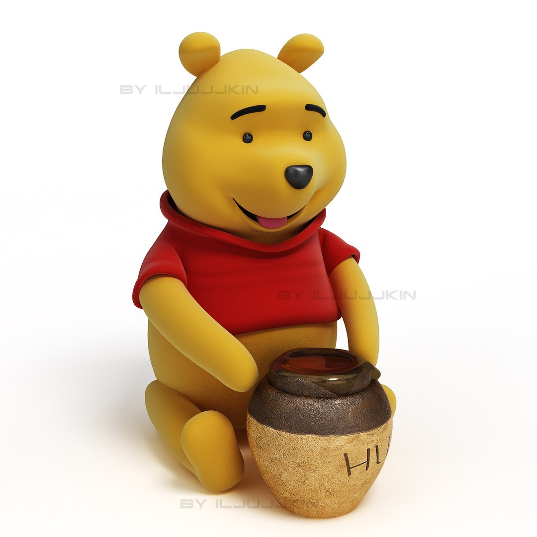 Winnie Pooh 3d Max