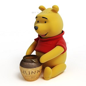 winnie pooh 3d max