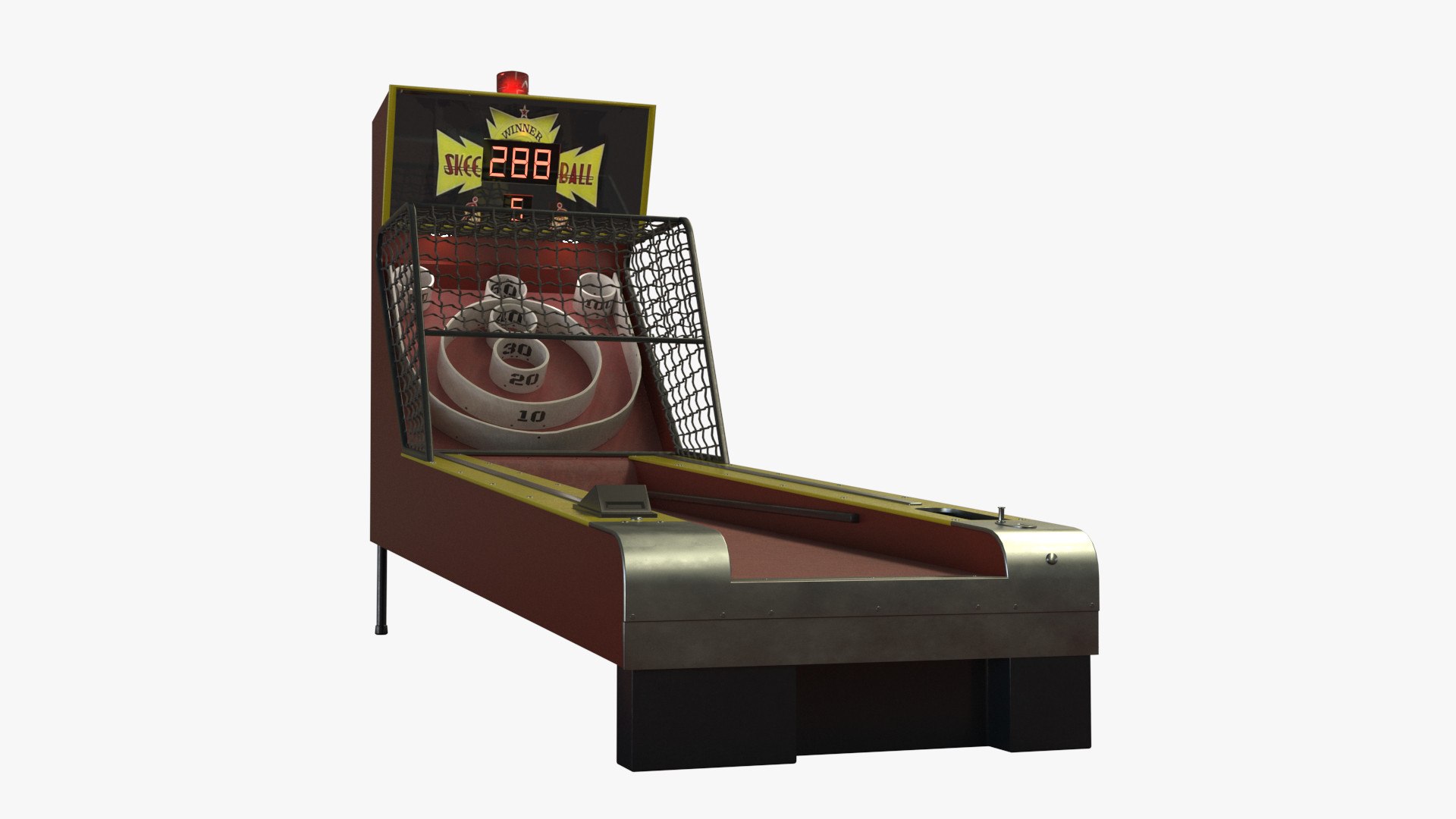 3D Skee Ball Game - TurboSquid 1966476