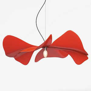 3D model papavero raggiante
