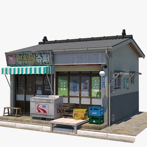 3D Yeonnhee Supermarket model