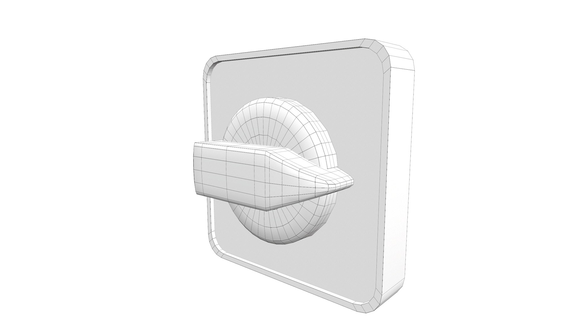 3D On Off Roller Model - TurboSquid 2139245