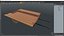 Wooden Market Cart Empty
