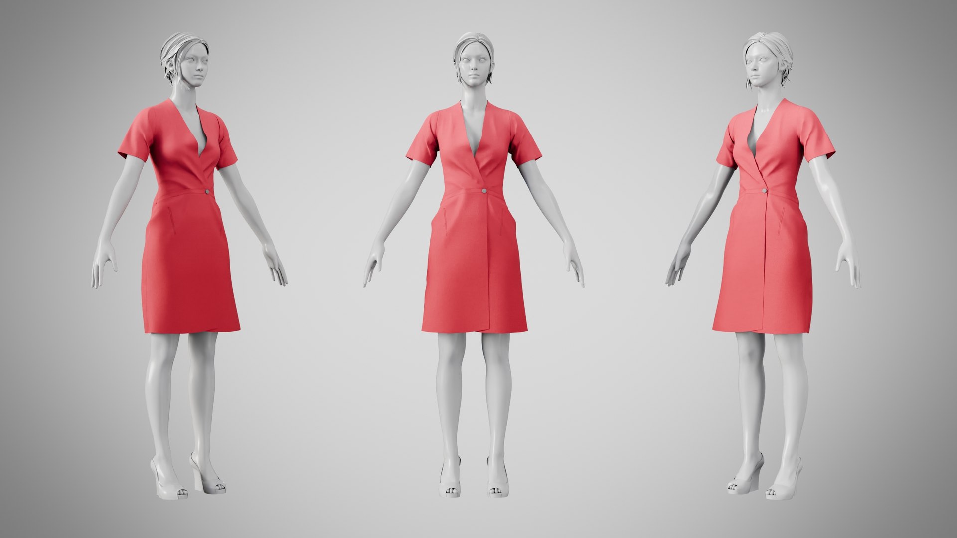 Dress 41 Desire Model - TurboSquid 2521770