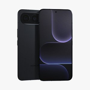 3D Honor 500 Black model
