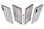 Samsung Galaxy Note 10 Aura White Low Poly