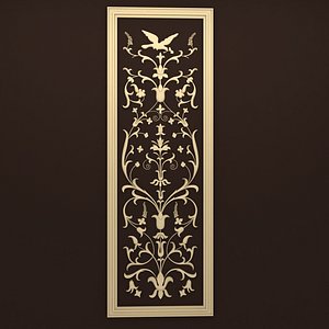 3d architectural element model
