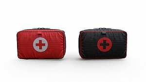 3D model First Aid Kit PBR Low-poly