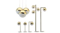 Collection of floor lamps Geneva