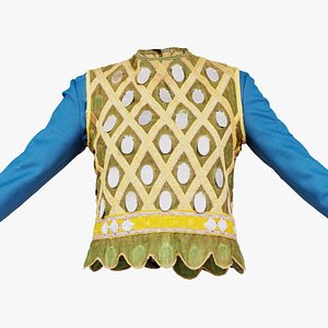 Plated Dress Remastered 3D model