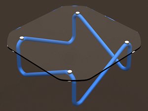 3D Round Aluminum Wave Table