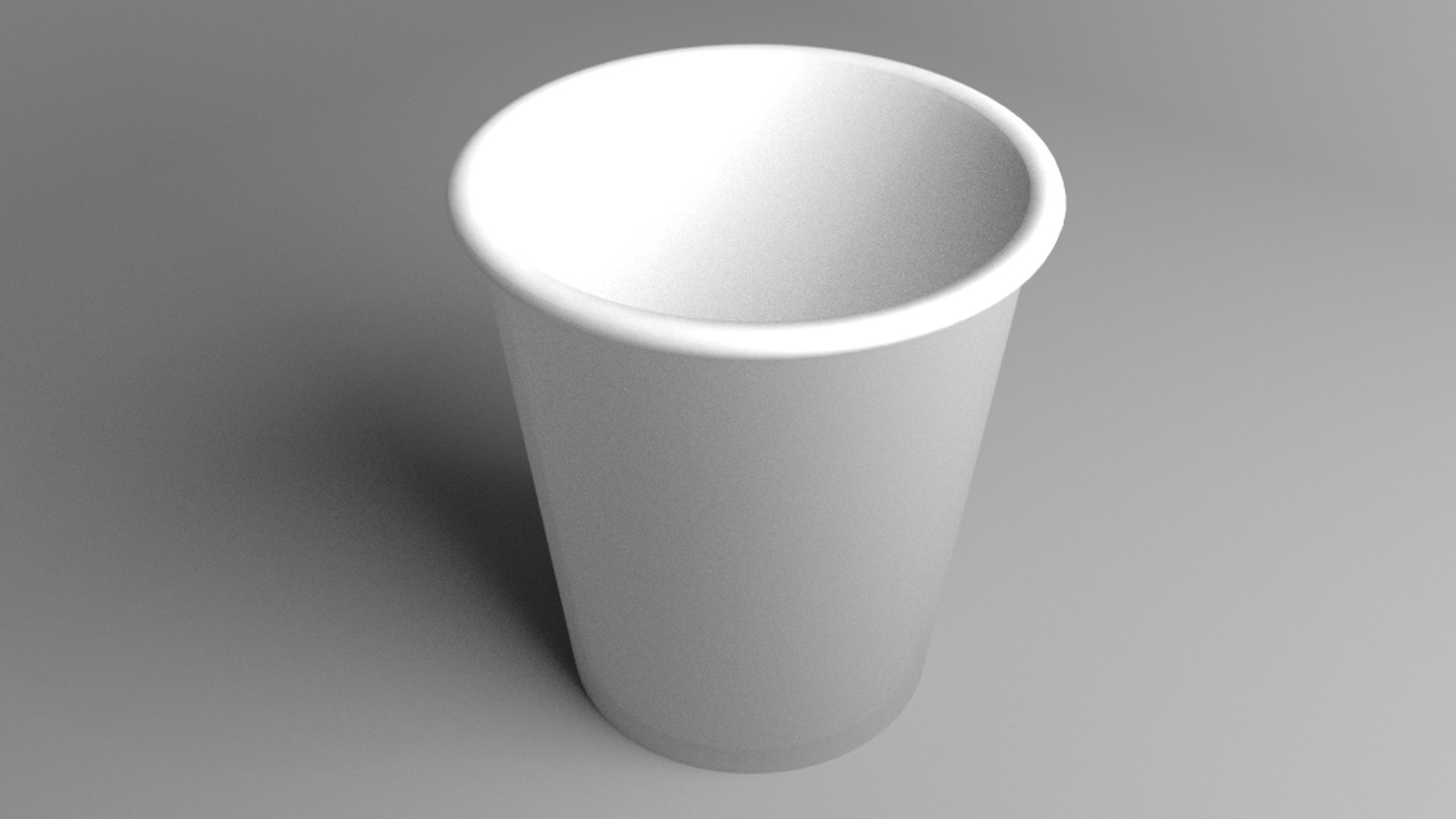 Paper cup 3D model - TurboSquid 1540849