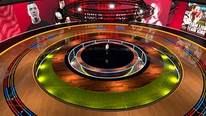 Virtual Set 3D model