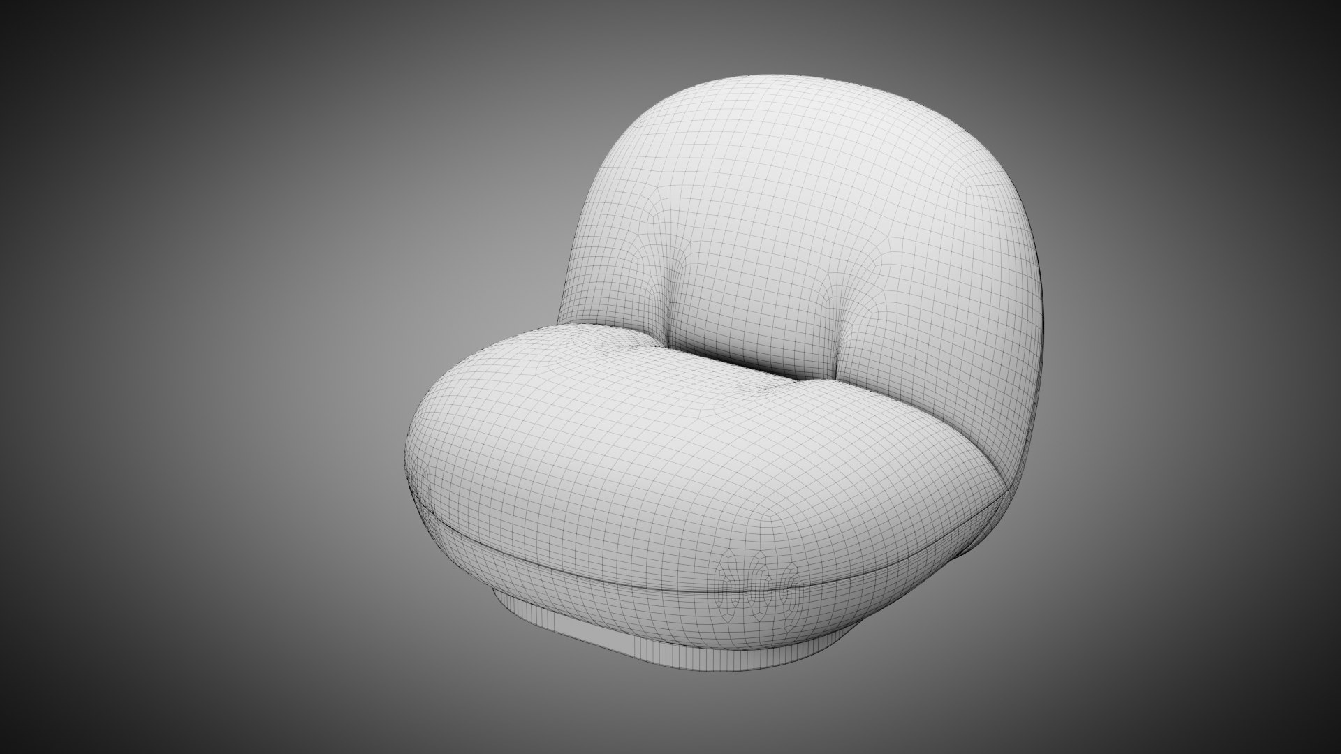 Pacha Lounge Chair By Gubi 3D Model TurboSquid 1744950
