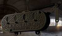 W.N. Durant Cast Iron Counter (Ca.1890)