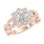 ROUND CUT SOLITER DIAMOND RING