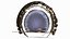 3D Circle Portal Gate model