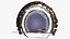 3D Circle Portal Gate model