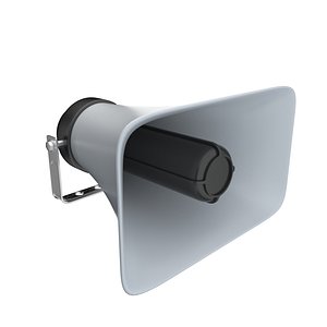 loudspeaker speak speaker 3D