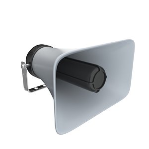 White Loudspeaker 02