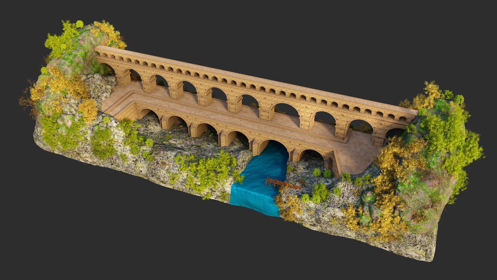 Pont du Gard 3D https://p.turbosquid.com/ts-thumb/Aa/hSMtRn/1Q/pont6/jpg/1757704634/1920x1080/fit_q87/7fa1ba155242a810478e6a89a24a0107db0b5b87/pont6.jpg