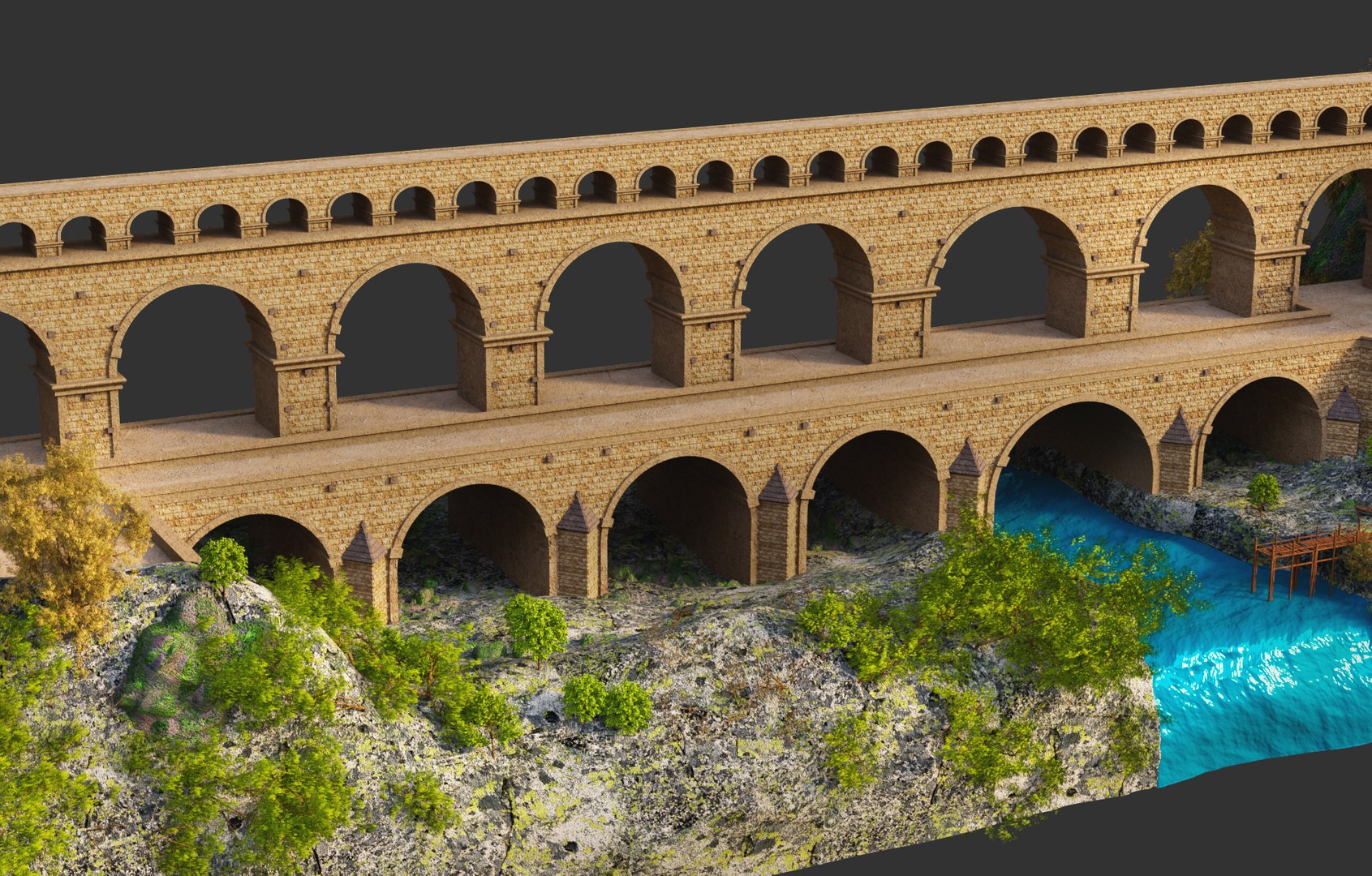 Pont du Gard 3D https://p.turbosquid.com/ts-thumb/Aa/hSMtRn/Dx/pont3/jpg/1757704630/1920x1080/fit_q87/bd6d09005fb6e92c2732f533698ae282e44c742f/pont3.jpg