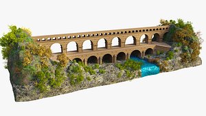Pont du Gard 3D