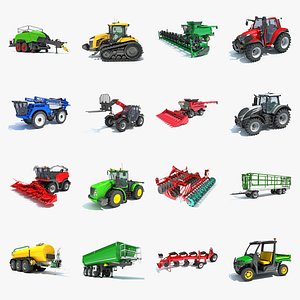 Farm Machinery Pack – Professional Agricultural Equipment Collection