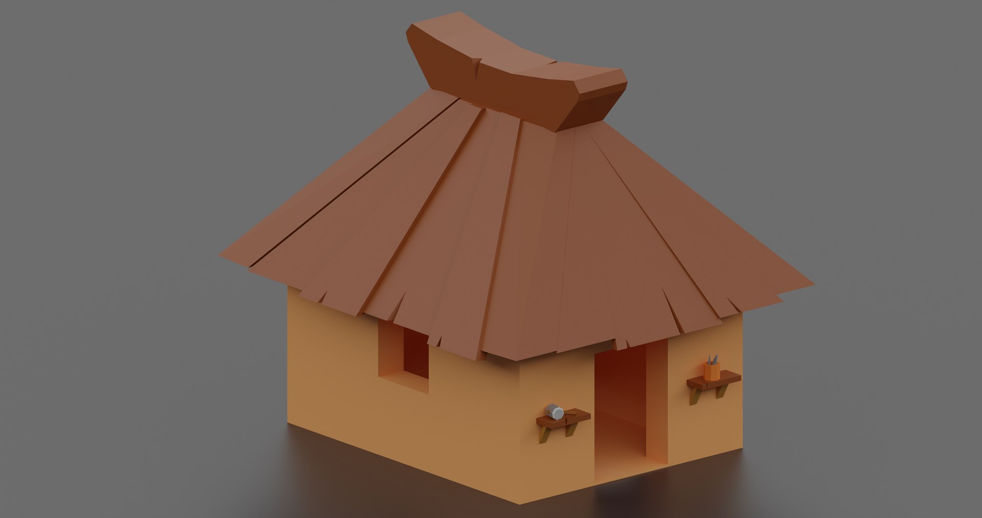 LP Huts Asset 3D Model - TurboSquid 1866078