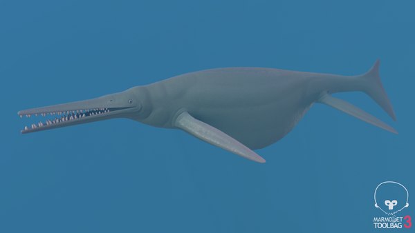 3D ichthyosaur giant - TurboSquid 1678430