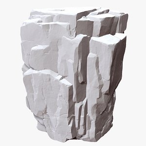 3D Mountain rock Zbrush sculpt 3D model