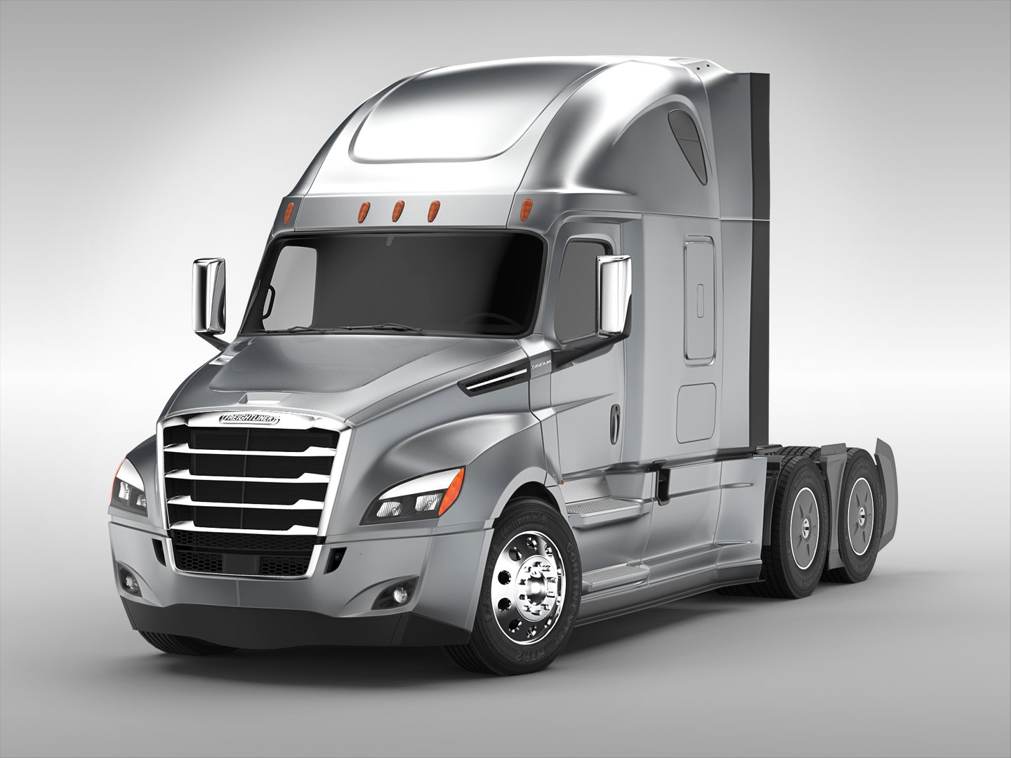 Freightliner Truck 3d C4d